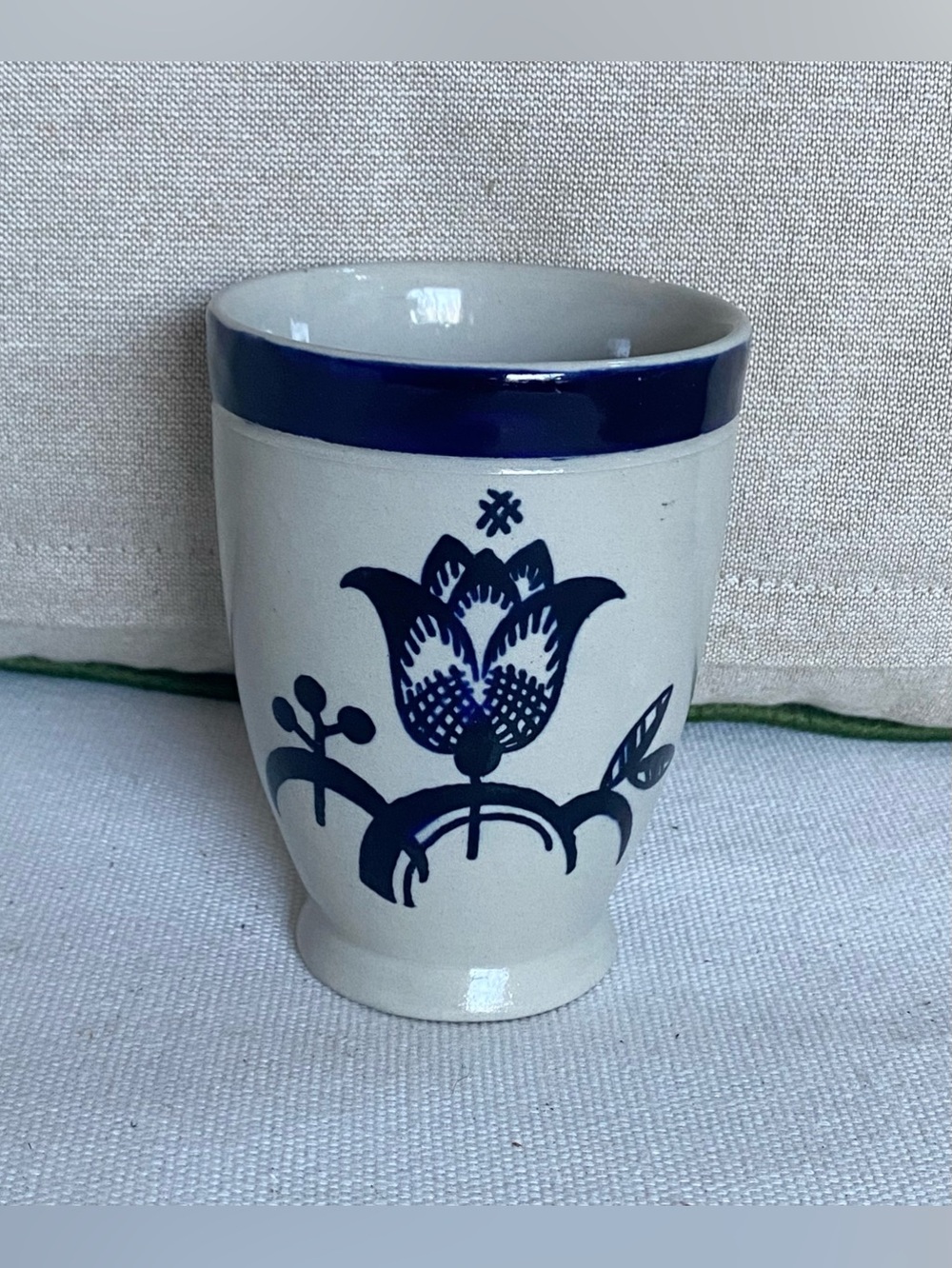 VTG 40s 50s Reinhold Merkelbach German Salt Glazed Stoneware Cup Mold 3523